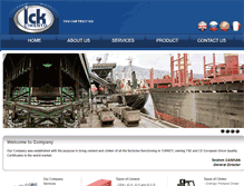 Tablet Screenshot of ickcimento.com